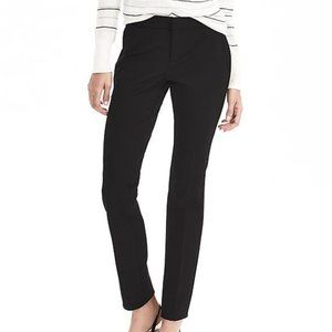 NEW BANANA REPUBLIC RYAN BLACK BI STRETCH PANTS SIZES: 6 SHORT 2 REG 8 REG 10 RE